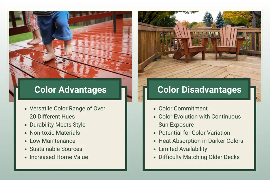 Dream Decks A Guide to Trex Deck Colors